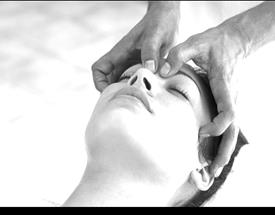 Picture of Sinus Massage.