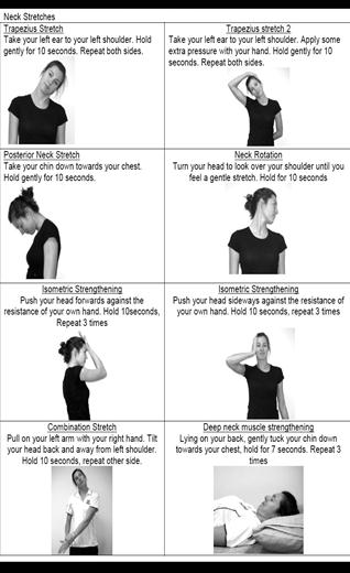 Neck and Shoulder Stretches